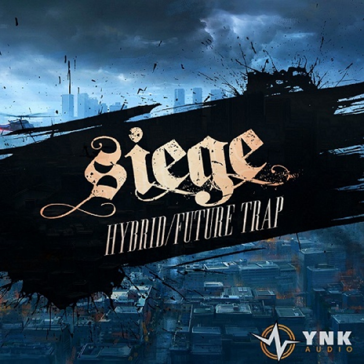 YnK Audio - Seige: Hybrid Future Trap Sample Packs Software GUI Artwork